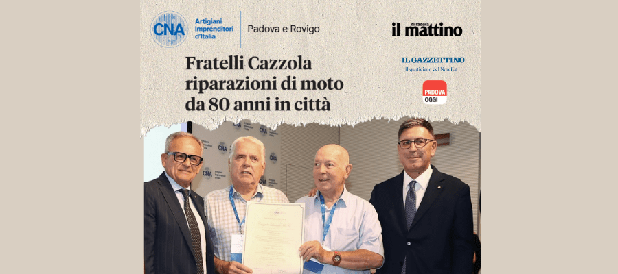 FRATELLI CAZZOLA: 80 ANNI DI MOTORIPARAZIONI ARTIGIANE AL BASSANELLO